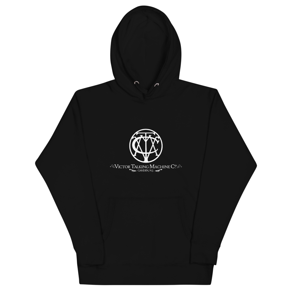 Classic Logo 'Victor Talking Machine Co'® Unisex Hoodie (Victorville Collection®)