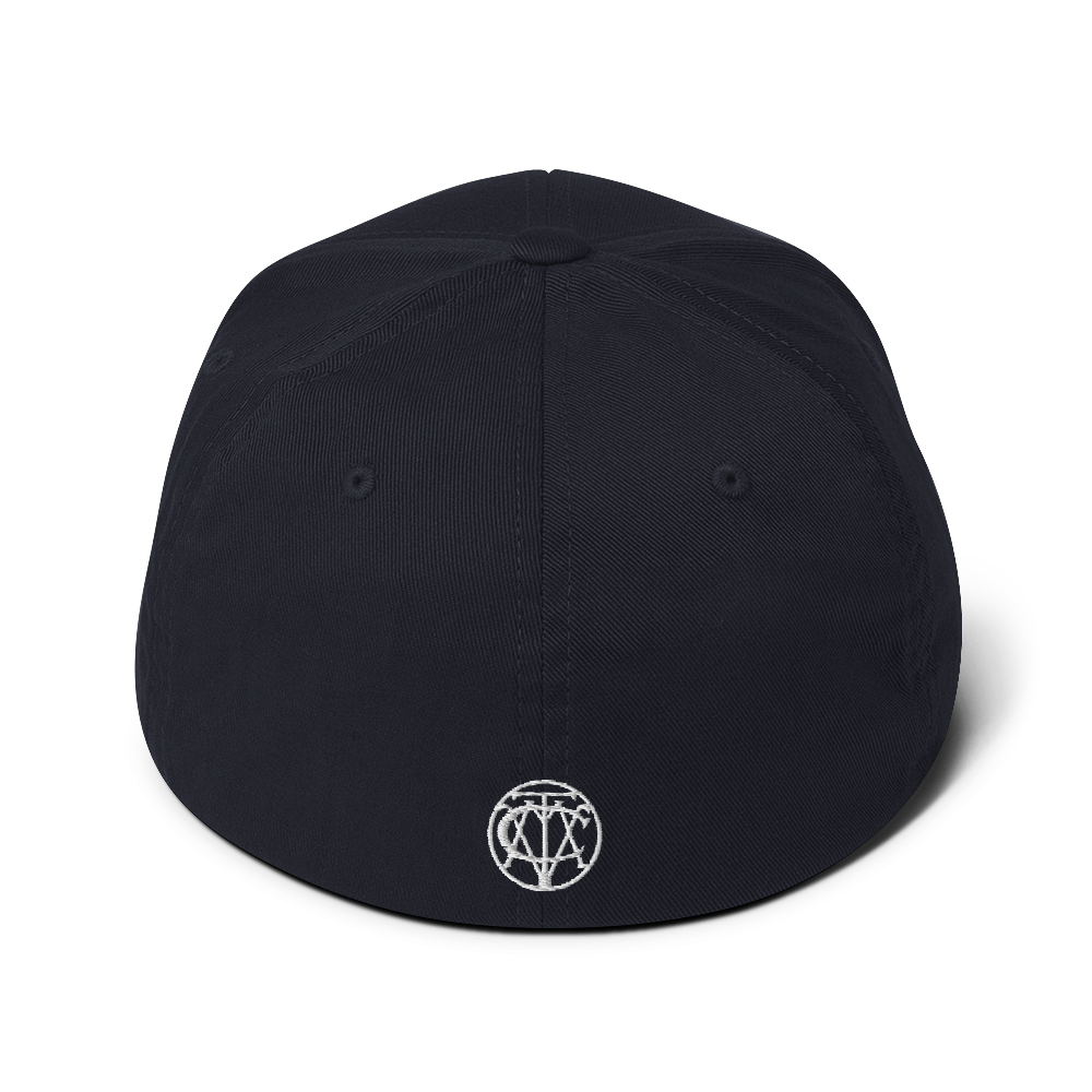 'Presswell Records' Logo Structured Twill Cap (Victorville® Collection)