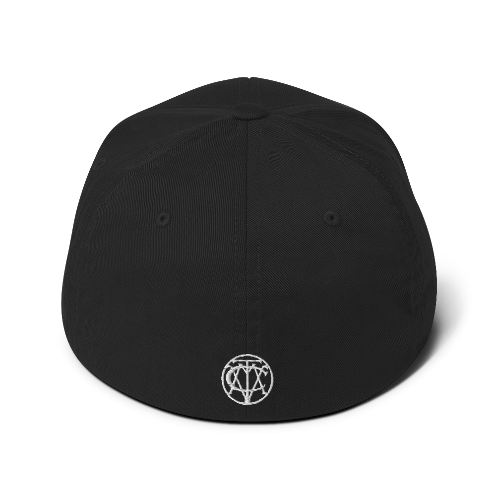'Presswell Records' Logo Structured Twill Cap (Victorville® Collection)