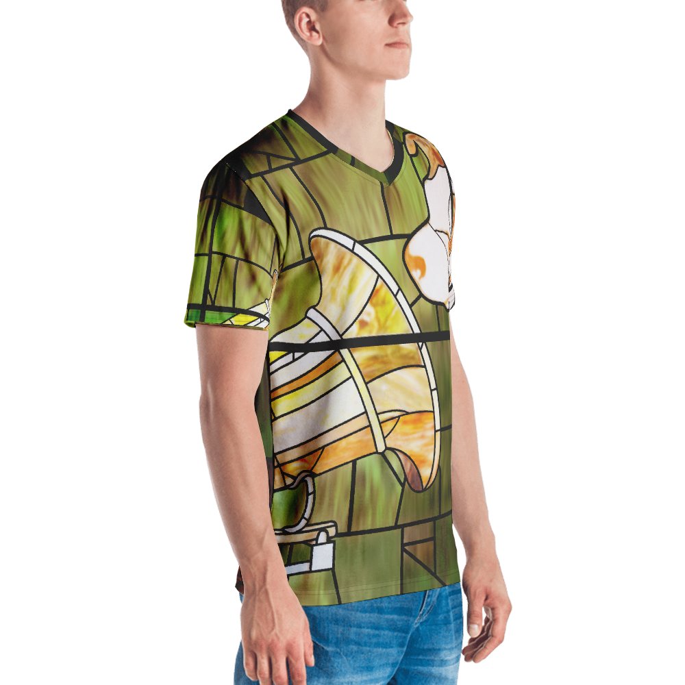 HMV® (Little Nipper Stained Glass) Men's T-shirt (Victorville® Collection)