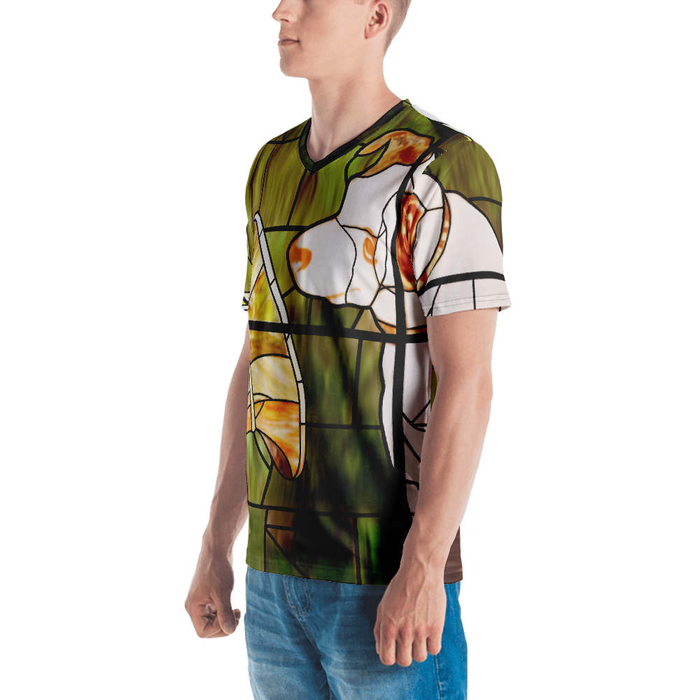 HMV® (Little Nipper Stained Glass) Men's T-shirt (Victorville® Collection)