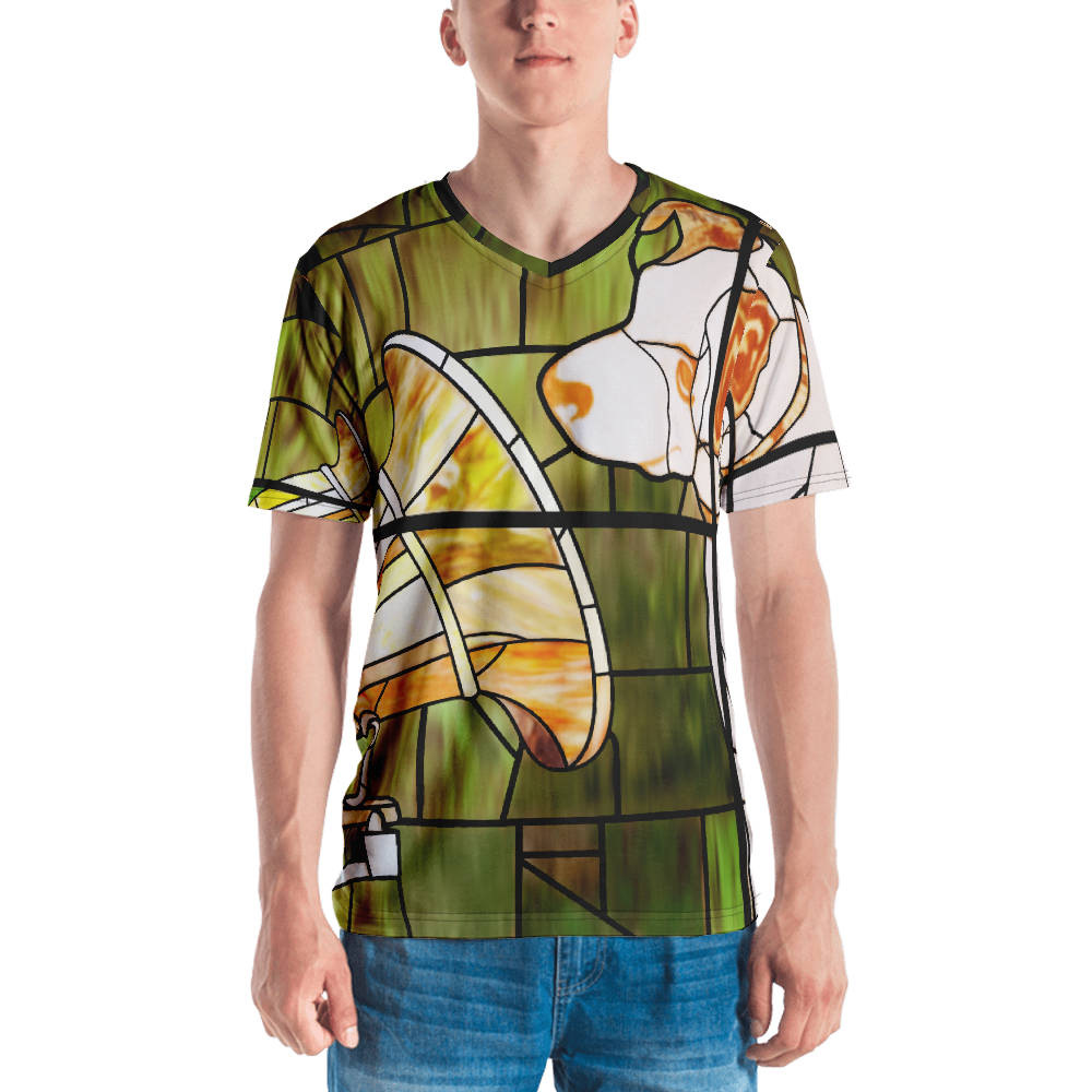 HMV® (Little Nipper Stained Glass) Men's T-shirt (Victorville® Collection)