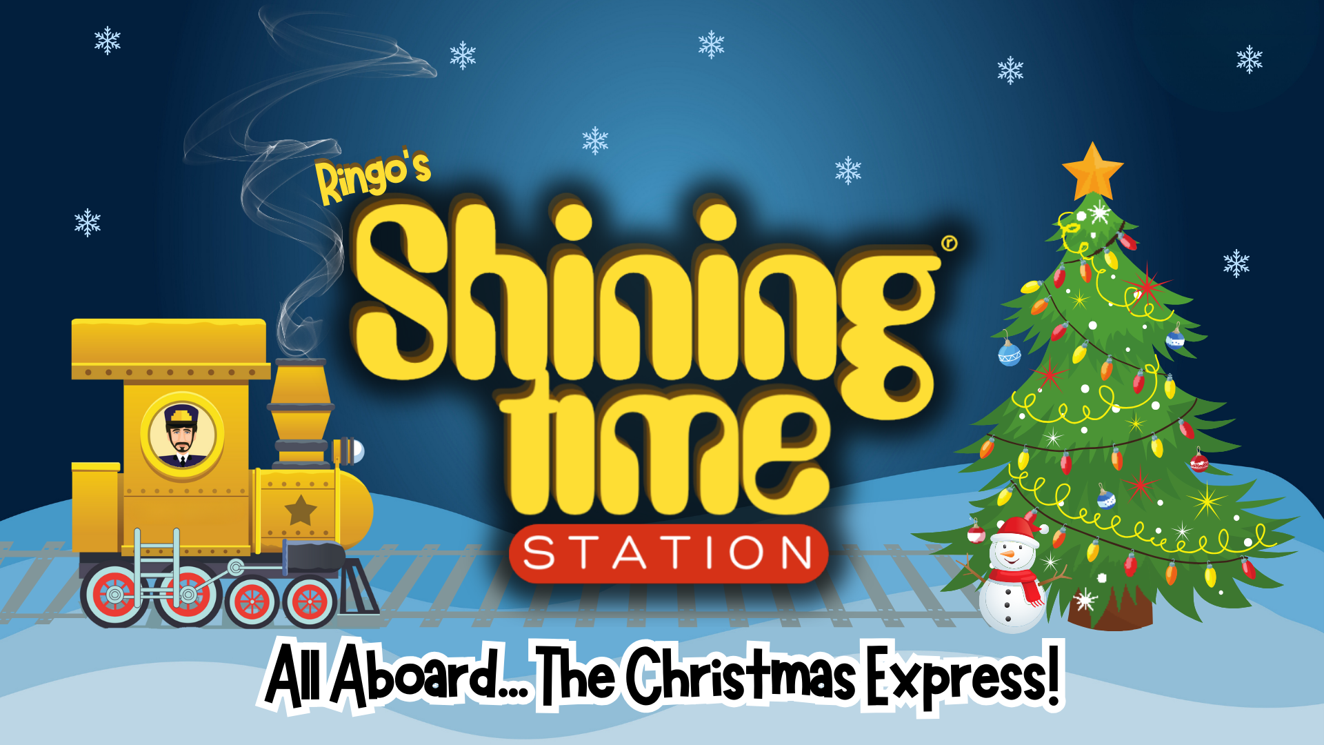 Saturday, November 29th, 2025 | All Aboard The Christmas Express....Ringo's Shining Time Station®