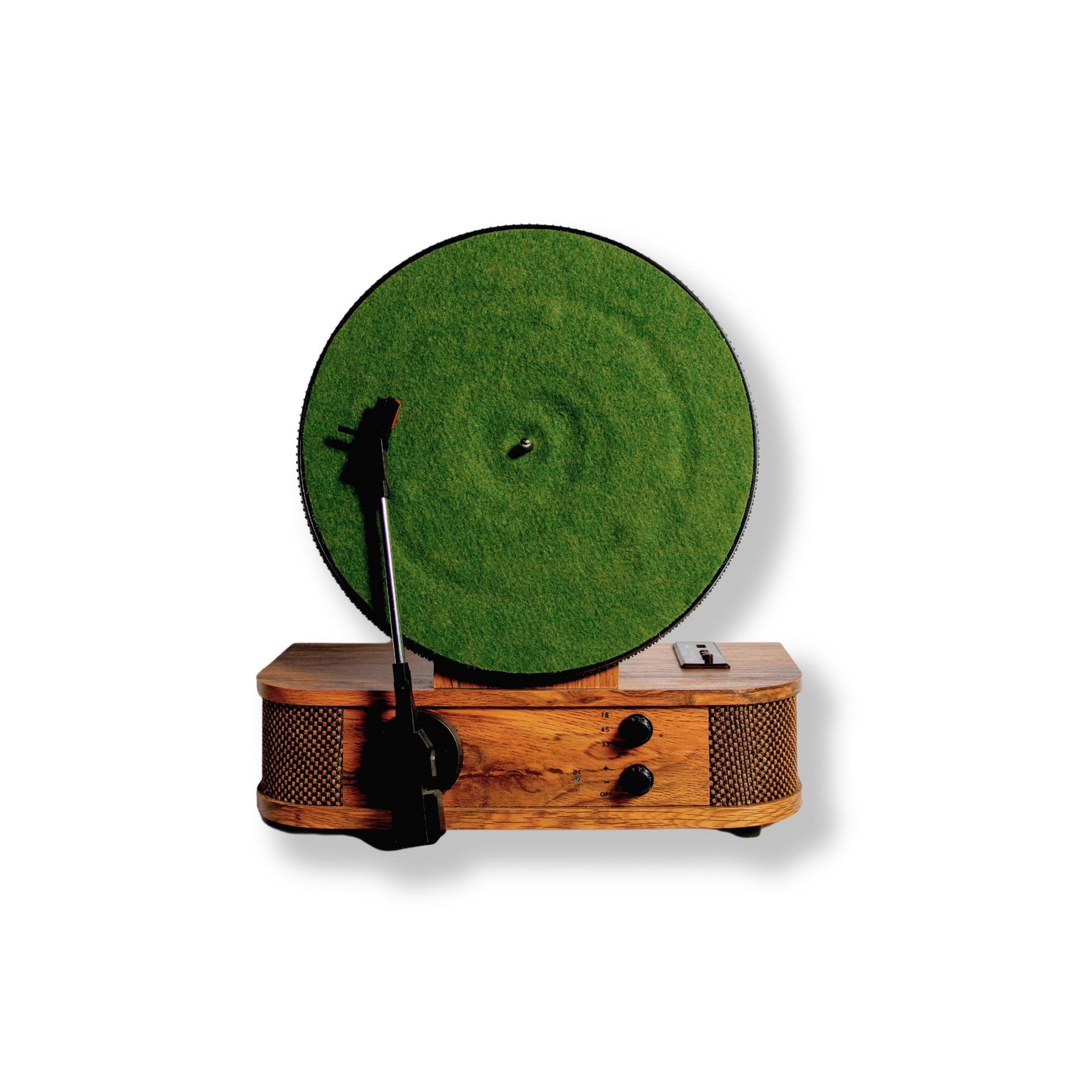 HMV Victrola® 'Vertiphone' Vertical Record Player With Bluetooth