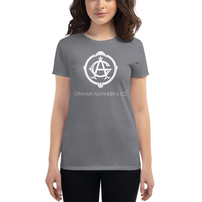 'Graham Alexander & Co.' Women's short sleeve t-shirt (Artists Of Victorville® Collection)