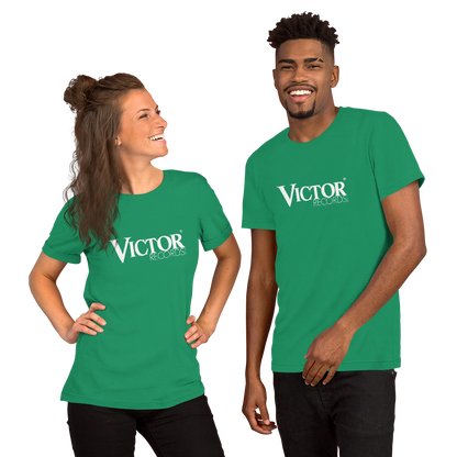 'Victor Records' Logo Short-Sleeve Unisex T-Shirt (Victorville® Collection)