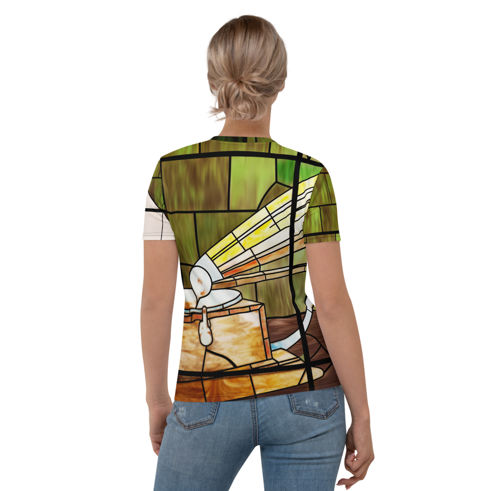 HMV® (Little Nipper Stained Glass) Women's T-shirt (Victorville® Collection)