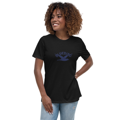 'Bluebird Records®' Women's Relaxed T-Shirt (Victorville Collection®)