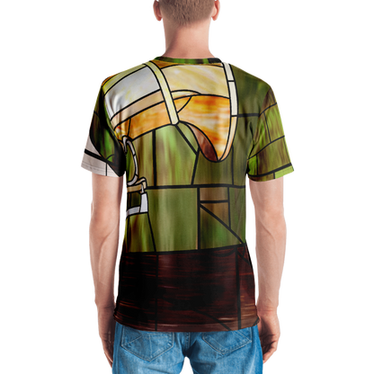 HMV® (Little Nipper Stained Glass) Men's T-shirt (Victorville® Collection)