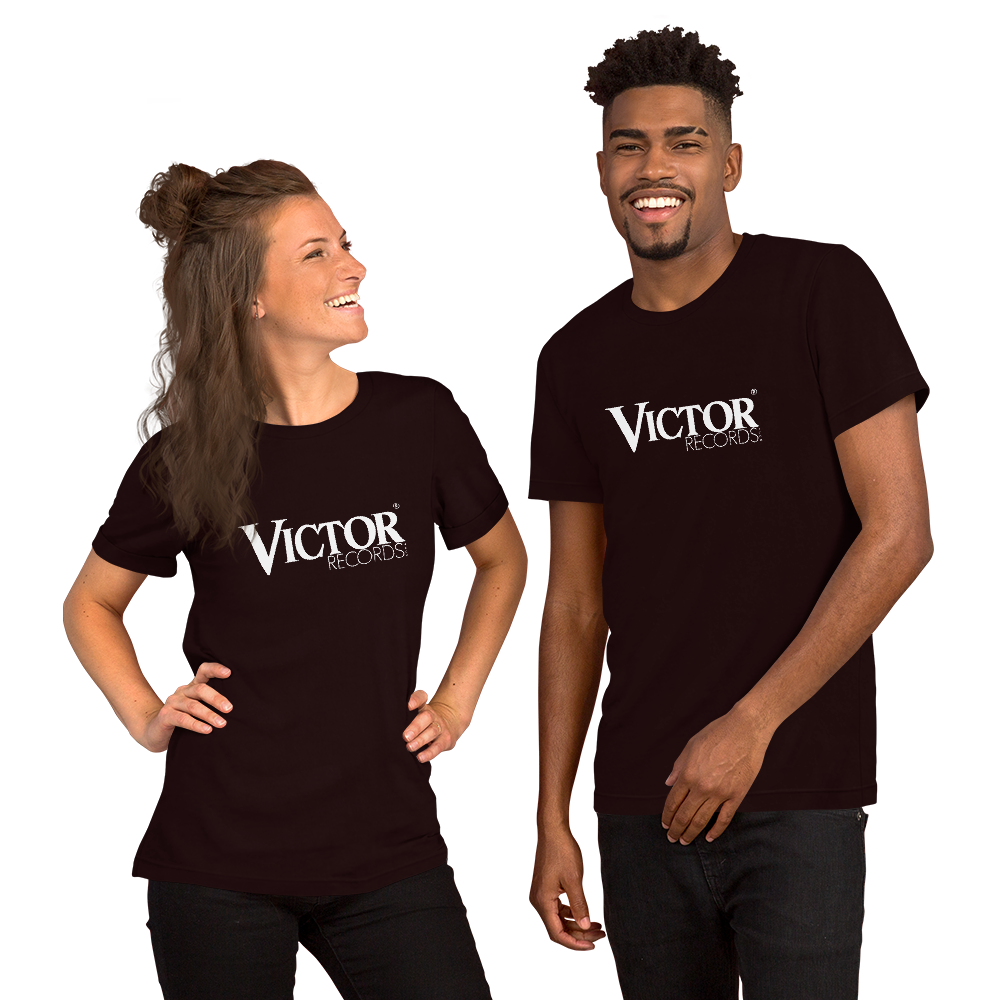 'Victor Records' Logo Short-Sleeve Unisex T-Shirt (Victorville® Collection)