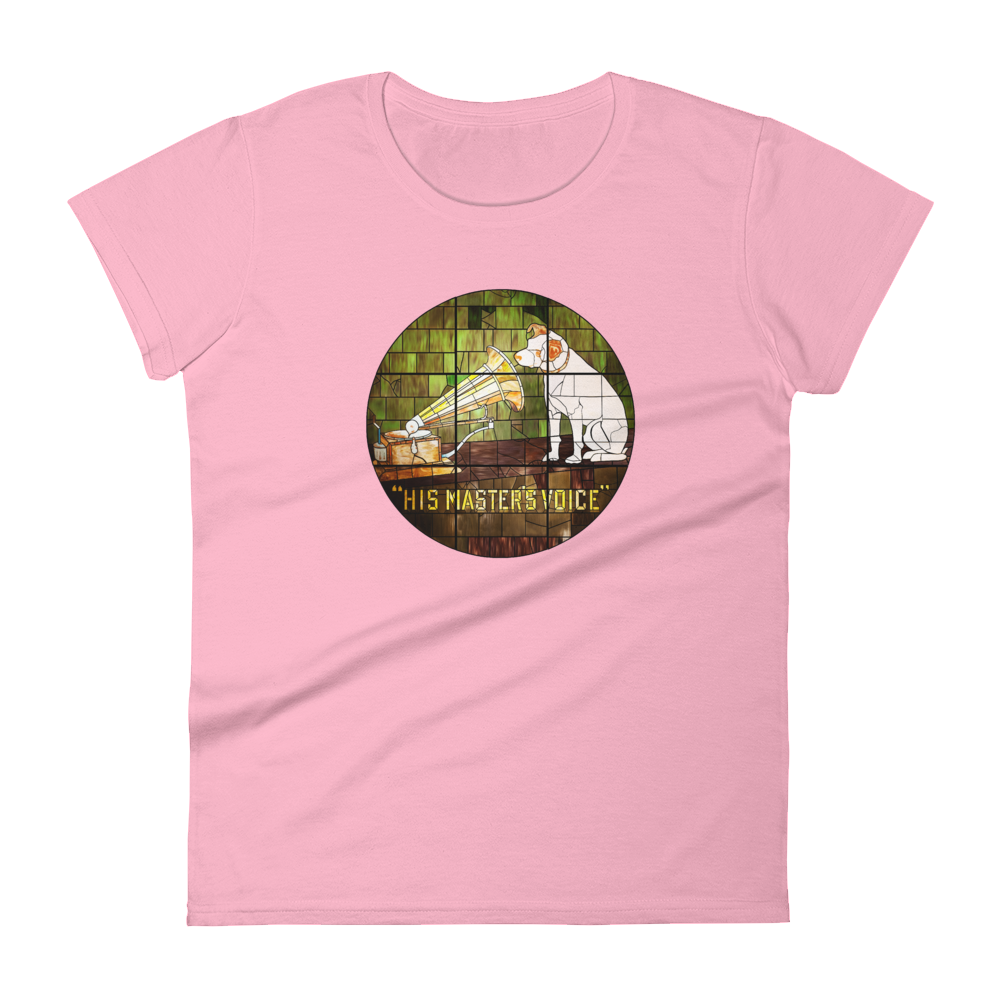 HMV® (Little Nipper Stained Glass) Women's short sleeve t-shirt (Victorville® Collection)