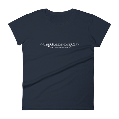 'The Gramophone Co. Of Philadelphia' Women's Short Sleeve T-shirt (Victorville® Collection)