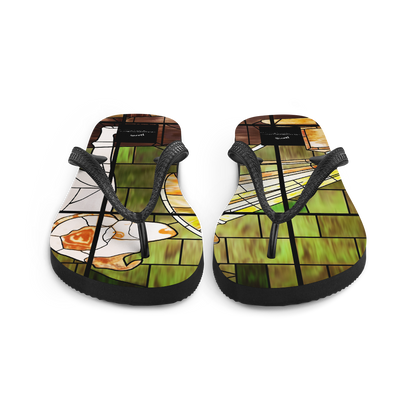 HMV® Stained Glass Style Flip-Flops (Victorville® Collection)