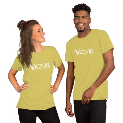 'Victor Records' Logo Short-Sleeve Unisex T-Shirt (Victorville® Collection)