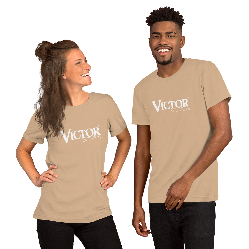 'Victor Records' Logo Short-Sleeve Unisex T-Shirt (Victorville® Collection)