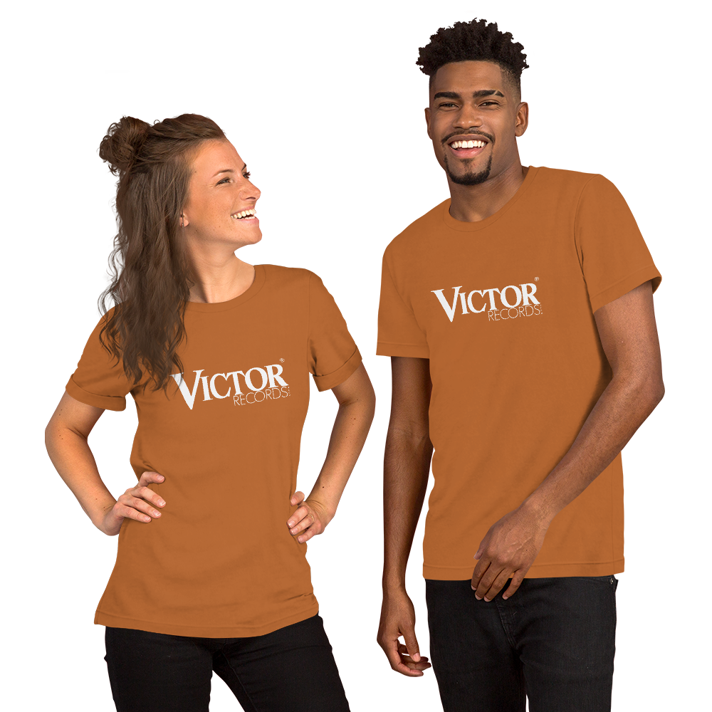 'Victor Records' Logo Short-Sleeve Unisex T-Shirt (Victorville® Collection)